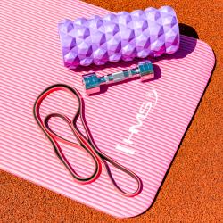 HMS Podložka pro jógu YM07 růžová