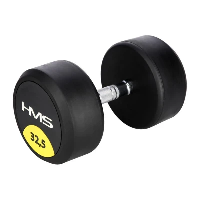 HMS HG Pro 32,5 kg pogumovaná jednoruční činka