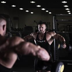 HMS Pogumovaná jednoruční činka HG Pro 8 kg