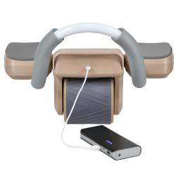 HMS Posilovací válec na břicho KA08 hnědý s automatickým odskokem