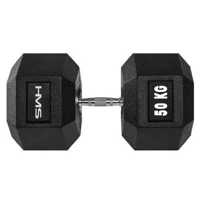 HMS PREMIUM 50 kg hexagonální jednoručka