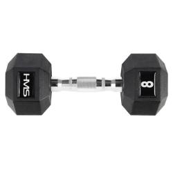 HMS PREMIUM Hexagonální jednoručka HMS 8 kg (VÝPRODEJ)