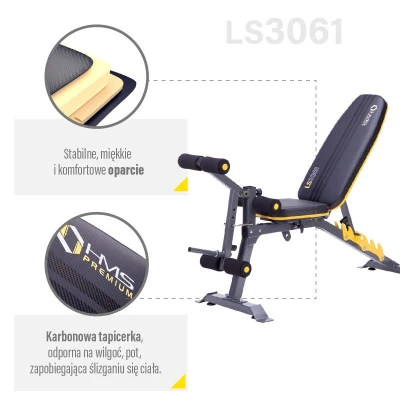 HMS PREMIUM Lavice pod činku LS3050 + sleva 400,- na příslušenství