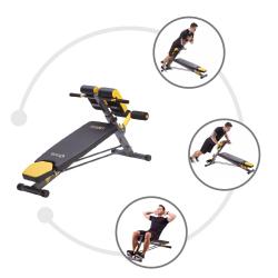 HMS PREMIUM Lavice s hyperextenzí a opěrou LSR8311 + sleva 400,- na příslušenství