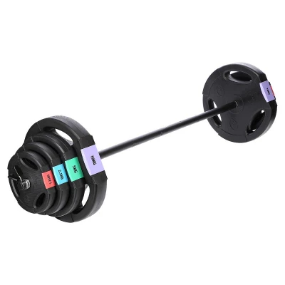 HMS PREMIUM Nakládací obouruční činka HMS GSP40, 42 kg