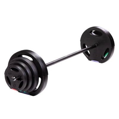 HMS PREMIUM Nakládací obouruční činka HMS GSP40, 42 kg