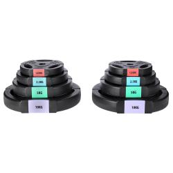 HMS PREMIUM Nakladacia obojručná činka HMS GSP40, 42 kg