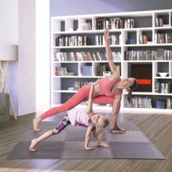 HMS PREMIUM Ochranná puzzle podložka MP12 tmavě šedá