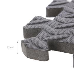 HMS PREMIUM Ochranná puzzle podložka MP12 tmavě šedá