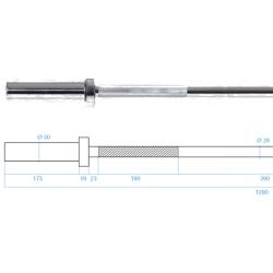 HMS PREMIUM Olympijská osa GO160 120 x 5 cm