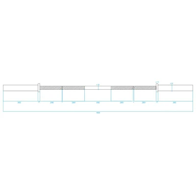 HMS PREMIUM Olympijská osa GO320 183 cm x 50 mm