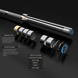 HMS PREMIUM Olympijská osa GO900 220 cm x 50 mm