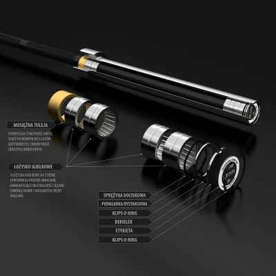 HMS PREMIUM Osa pro funkční trénink GCF700 220 xm x 50 mm