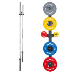 HMS PREMIUM Sada nástenných držiakov na závažia a osi HMS STR28 a STR29