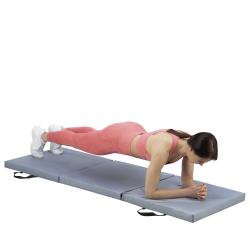 HMS Skládací žíněnka MGS02 šedá