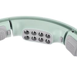 HMS Sada masážny hula hoop HHM13 so závažím, magnetmi a počítadlom a zoštíhľujúceho pásu BR163 zelená