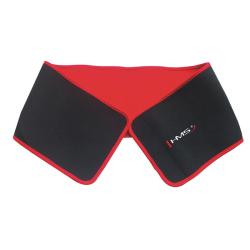 HMS Sada masážny hula hoop HHM15 čierna so závažím, magnetmi a počítadlom a zoštíhľujúceho pásu BR163