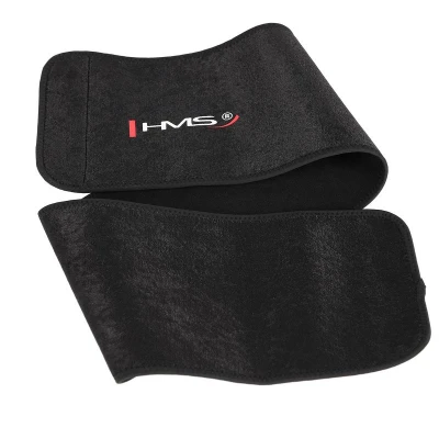 HMS Sada masážní hula hoop HHM15 růžová se závažím, magnety a počítadlem a zeštíhlujícího pásu BR163 PLUS SIZE