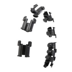 HMS Sada masážní hula hoop HHW12 PLUS Size se závažím a zeštíhlujícího pásu BR163 černá