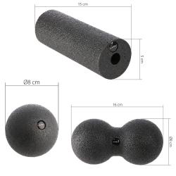 HMS Sada masážních míčků a válce FSBM07