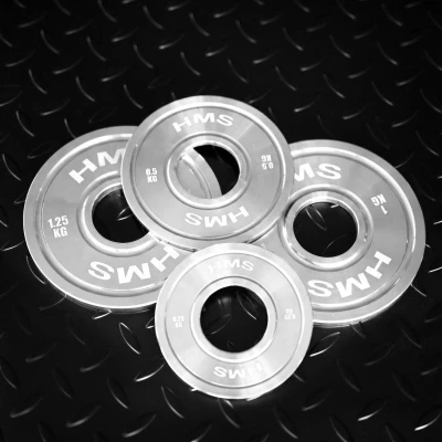 HMS Sada ocelových olympijských kotoučů TOS 2 x 0,25 - 1,25 kg (6 kg)