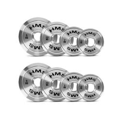 HMS Sada ocelových olympijských kotoučů TOS 2 x 1,5 - 5,0 kg (22 kg) HMS Sada ocelových olympijských kotoučů TOS 2 x 1,5 - 5,0 kg (22 kg)