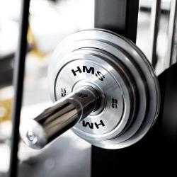 HMS Sada ocelových olympijských kotoučů TOS 2 x 1,5 - 5,0 kg (22 kg)