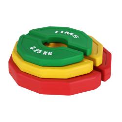 HMS Sada progresívnych prídavných kotúčov TSN 2 x 0,25 - 1 kg