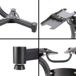 HMS Sada stojanov STR10 Pro a 2 ks variabilných činiek HMS SR80