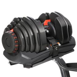 HMS Sada stojanov STR10 Pro a 2 ks variabilných činiek HMS SR80