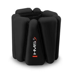 HMS Silikonové zátěže SNK01 na zápěstí a kotník černé 2 x 0,5 kg