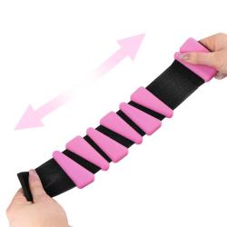 HMS Silikonové zátěže SNK01 na zápěstí a kotník růžové 2 x 0,5 kg