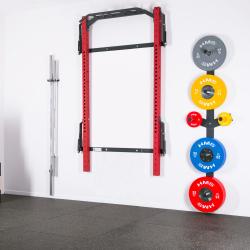 HMS Skládací posilovací klec - Power Rack KLT23 červená