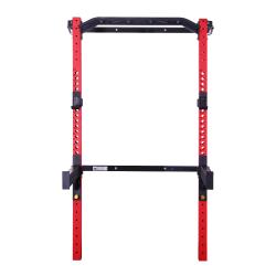 HMS Skládací posilovací klec - Power Rack KLT23 červená