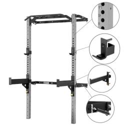 HMS Skládací posilovací klec - Power Rack KLT23 šedá