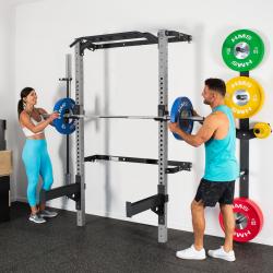 HMS Skládací posilovací klec - Power Rack KLT23 šedá