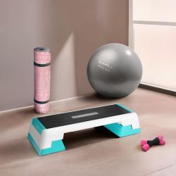 HMS Step na aerobic AS007 biely/mentolový