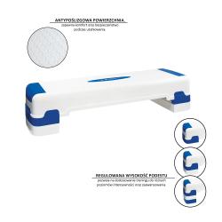 HMS AS005 bílo-modrý step můstek