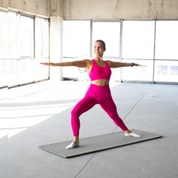 HMS Studiová podložka s oky Premium MFK03 šedá