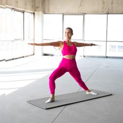 HMS Studiová podložka s oky Premium MFK03 šedá