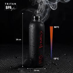 HMS Tritanová láhev na pití NILS Camp NCD61 1000 ml černá