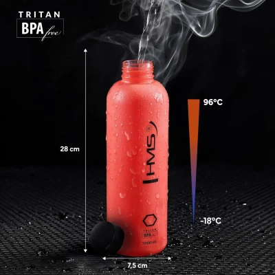 HMS Nils Camp NCD61 červená 1000 ml tritanová láhev na pití