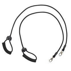 HMS S 3096 TWIST stepper s úchopy zelený