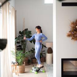 HMS Twist stepper s expandéry S 3033 bílo-zelený