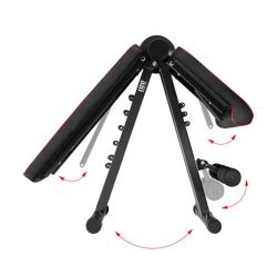 HMS Variabilní posilovací lavice s expandéry L1217