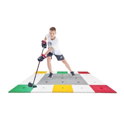 Hockey Revolution 360 Zone LIT tréninková plocha + 2x Hockey Revolution My Passer One Timer nahrávač