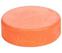 Hokejový puk tréninkový oranžová