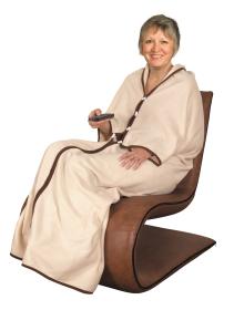 HomeLife Televízny vak 3v1 - 130 x 170 cm, béžová, 1 ks