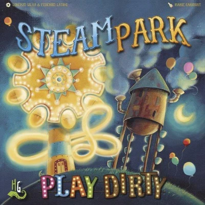 Horrible Games Steam Park: Play Dirty EN rozšíření pro společenskou hru