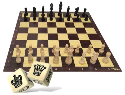 HSH FUNNY CHESS (dřevěná sada ekonomy) (AKČNÍ CENA)